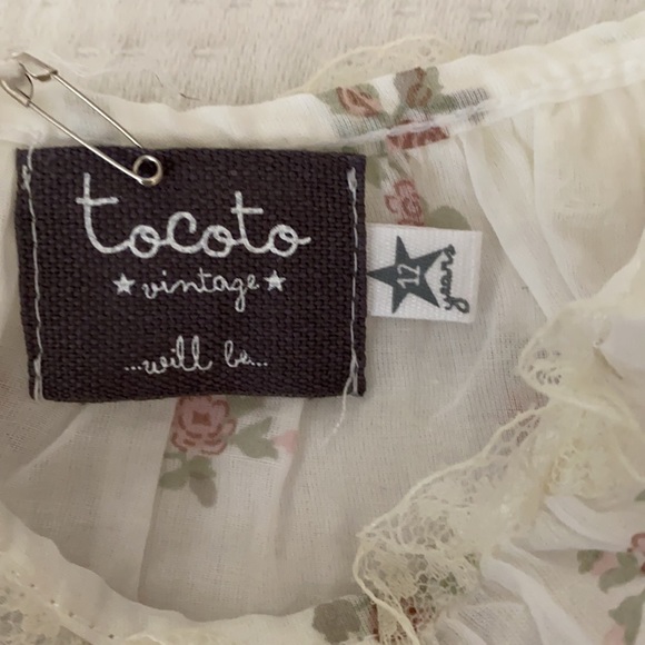 Tocoto Vintage top - Picture 5 of 6